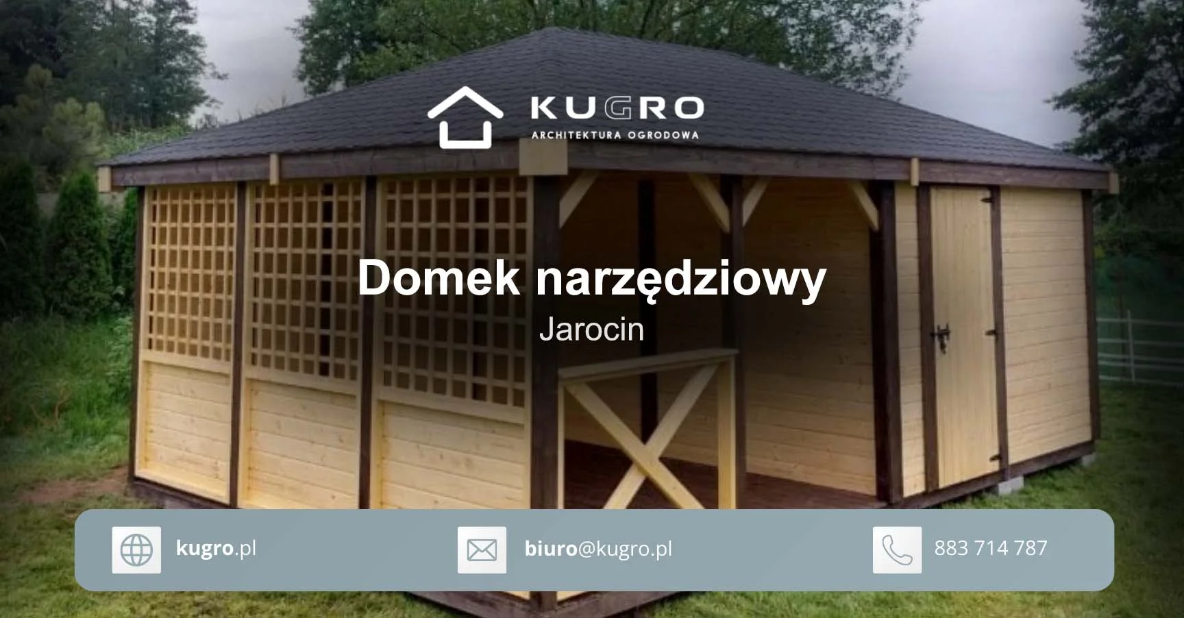Domek narzędziowy w Jarocinie – Domki narzędziowe w Jarocinie